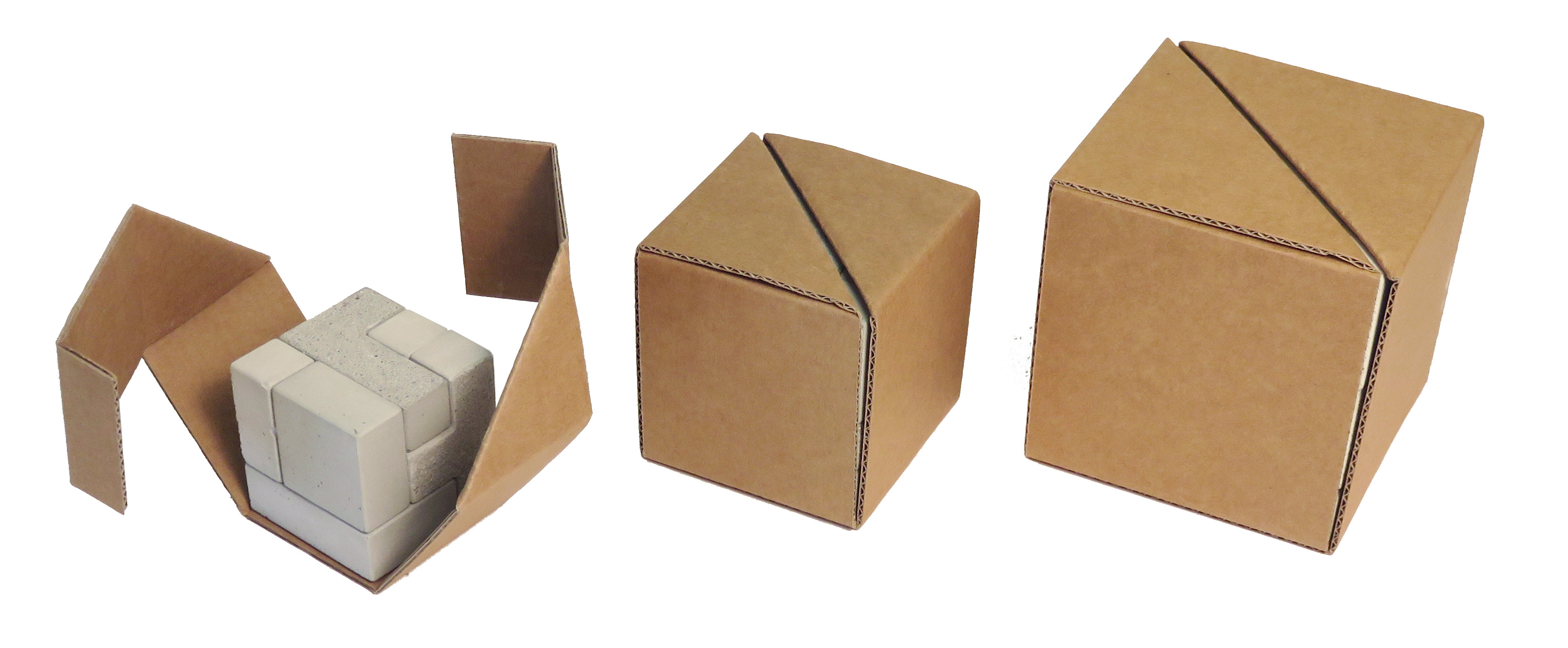 Concrete Cube puzzle, Beton puzzel kubus Cube