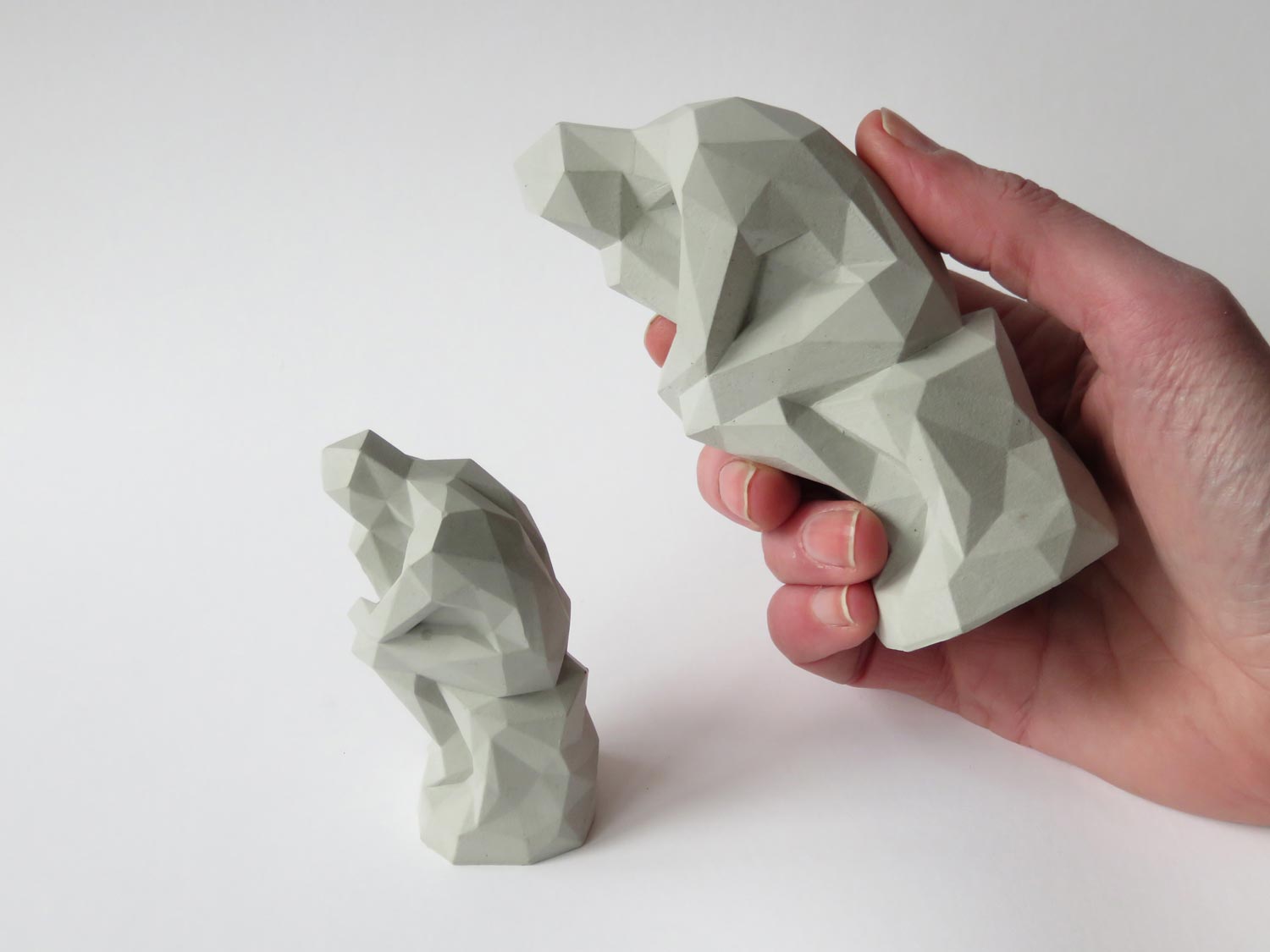 Think concrete Concrete Think statue De denker standbeeld beton